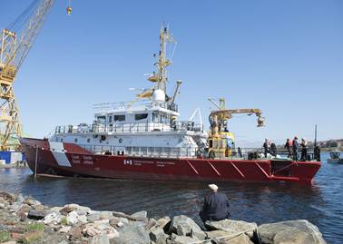 Irving CCGS Captain Godddard vessel